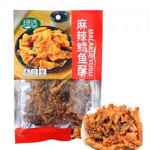 绿活麻辣鳕鱼酥62g