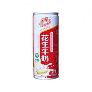 宁兰绿色食品 花生牛奶 植物蛋白饮料240ml