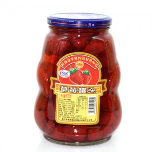 好眼光草莓罐头870克