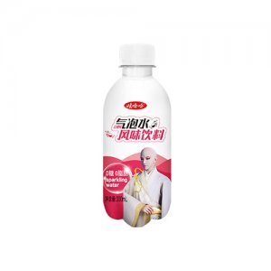 娃哈哈气泡水风味饮料白桃味PET300mlX24瓶
