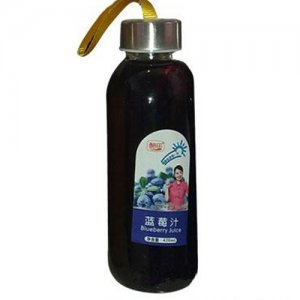 酷田蓝莓汁420ml
