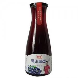 酷田野生蓝莓汁1l