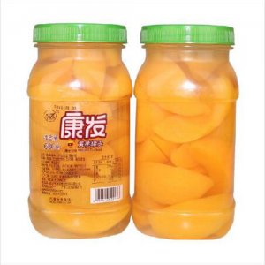 康发黄桃罐头