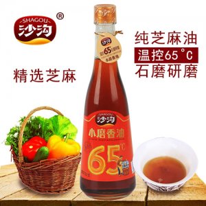 沙沟纯芝麻油400ml