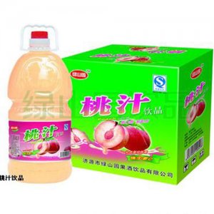 绿山园桃汁饮品