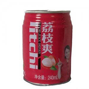 酷田荔枝爽240ml