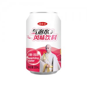 娃哈哈气泡水风味饮料白桃味罐330mlX24罐