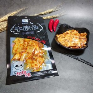 众合牛班长甜辣牛板筋35g