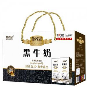 国福金养冠黑牛奶