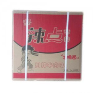 海喜辣点零食干脆面川辣牛肉味1x200包箱装