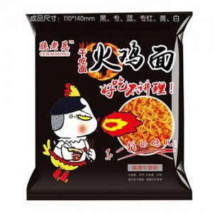 脆老总干吃火鸡面麻辣就排味