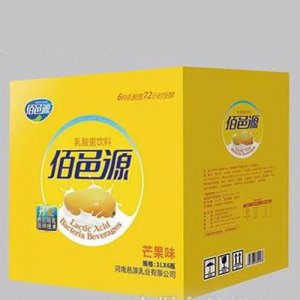 佰邑源1L芒果味乳酸菌外箱