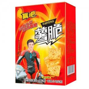 赢吧 120g 烤肉味薯脆饼干