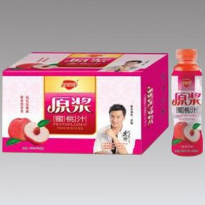 金娇阳原浆蜜桃汁500ml×15瓶