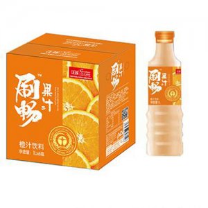 上首刷畅橙汁饮料1Lx6瓶