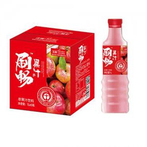 上首刷畅苹果汁饮料1Lx6瓶