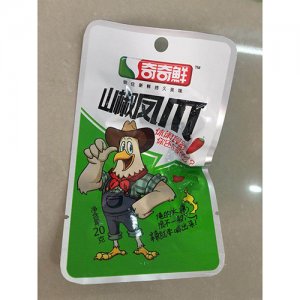 奇奇鲜山椒凤爪20g