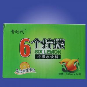 春尚好6个柠檬柠檬水饮料箱装