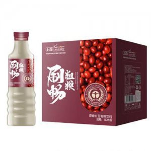 上首原磨红豆粗粮饮料1Lx6瓶