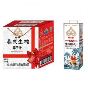 百果坊1L方盒椰子汁6瓶装