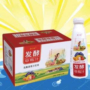 春尚好发酵草莓汁500mlx15瓶