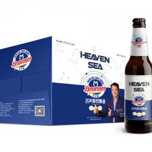 天之海苦荞原浆啤酒瓶装450ml