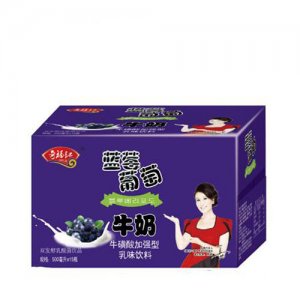 奇福记饮品草莓葡萄牛奶牛磺酸加强型乳味饮料