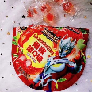 糖尚玩爆浆菓Q糖草莓味32g