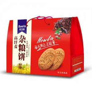 好卫来高纤麦杂粮饼干