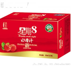 和草堂星期8山楂汁350ml