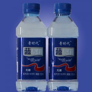 乐品坊蓝苏打无汽苏打水饮料335ml