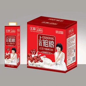 上首粗粮红豆汁饮料500ml