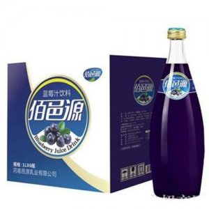 佰邑源蓝莓汁饮料1Lx6瓶
