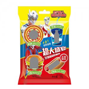 糖尚玩超人盛宴凝胶糖果28g
