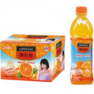 乐品坊颗粒橙500ml×15瓶