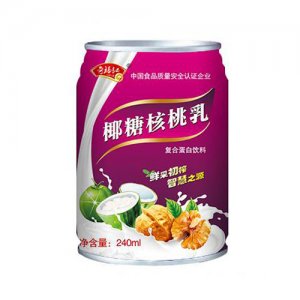 奇福记饮品椰糖核桃乳240ml