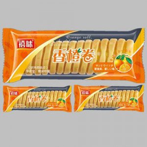 龙海禧味香橙卷面包