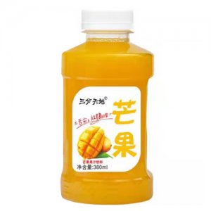 三分天地芒果复合果汁饮料380ml