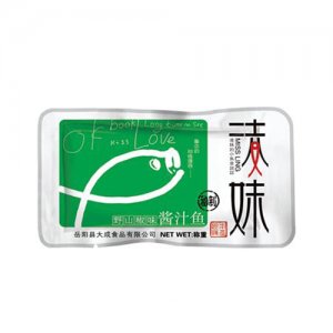 凌妹休闲食品野山椒味酱汁鱼散称