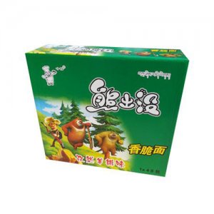 白豫熊出没香脆面1×48包孜然羊排味