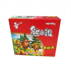 白豫熊出没香脆面麻辣牛排