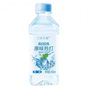三分天地原味苏打水饮料350ml