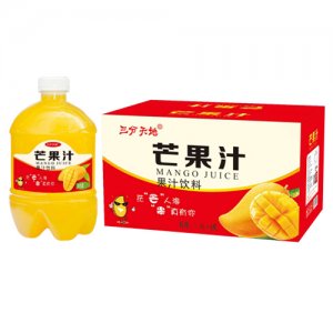 三分天地芒果汁果汁饮料1.4Lx6