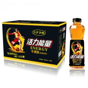 三分天地活力能量风味饮料600mlx15瓶