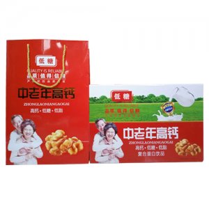 悠美中老年高钙低糖低脂复合蛋白饮料礼盒装