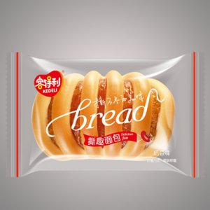 福建龙海客得利撕趣面包红豆味