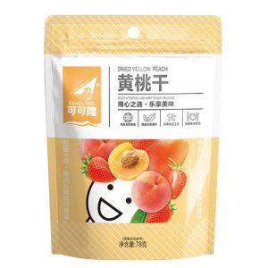 可可隆黄桃干78g