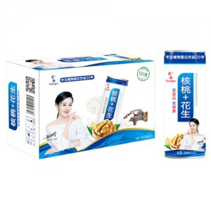 恋歌核桃花生露植物蛋白饮料简箱装