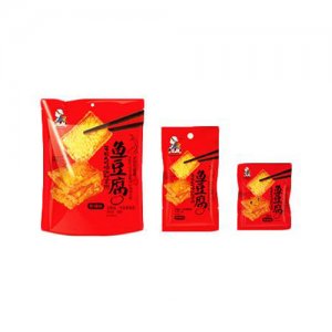 凌妹休闲食品鱼豆腐香辣味大、中、小袋装