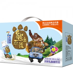 熊出没乳酸菌200ml×24瓶